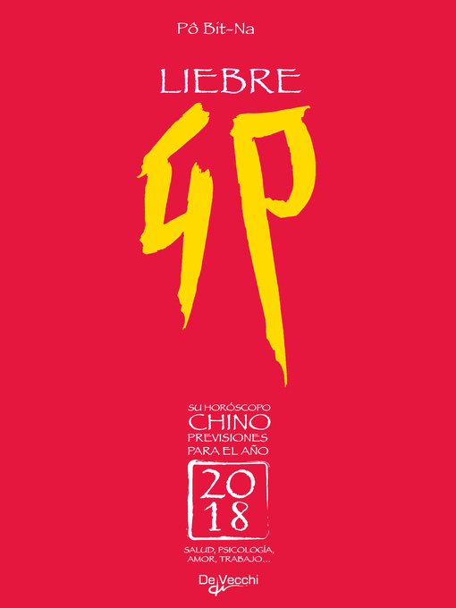 Title details for Su horóscopo chino. Liebre by Pô Bit-Na - Available